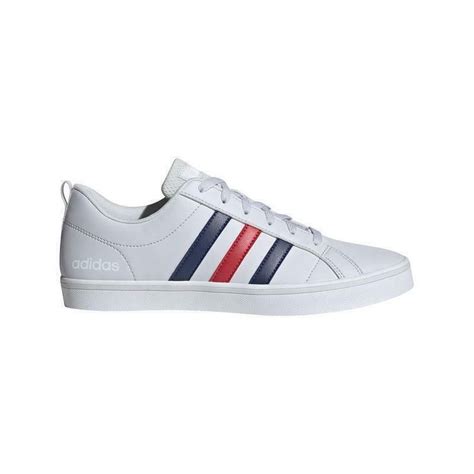 adidas leder sneaker weiß blau rot|Adidas VS Pace .